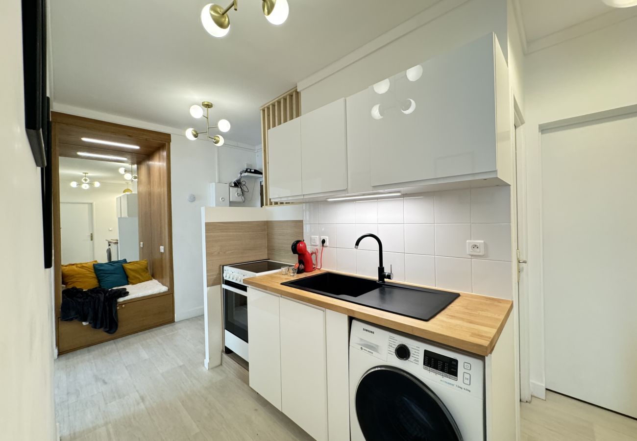 Fully equipped kitchen for your stay. 