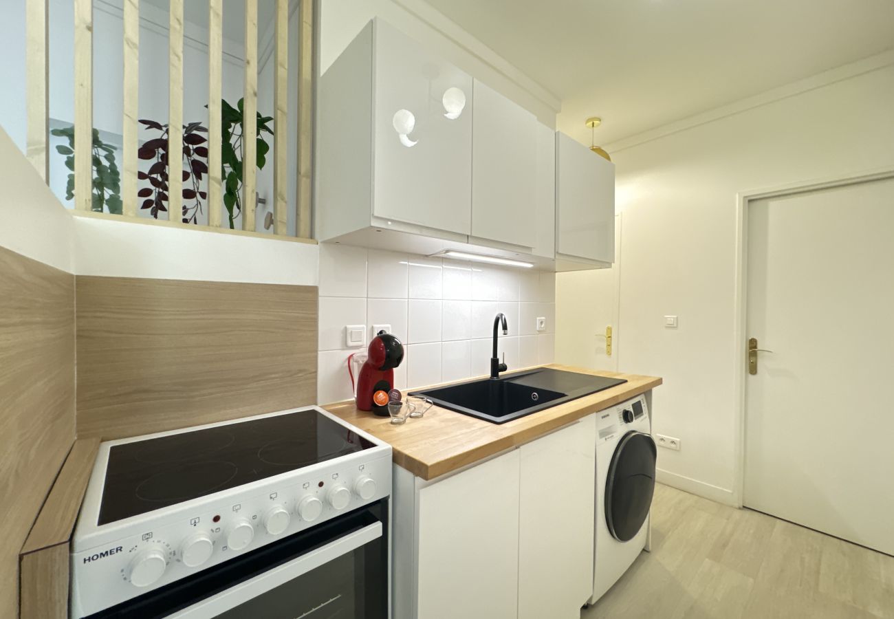 Fully equipped kitchen for your stay. 