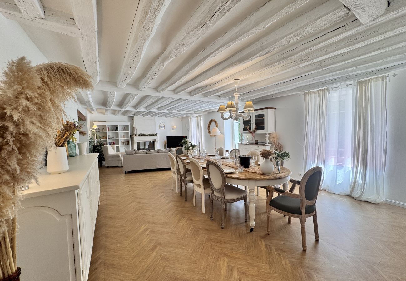 Bright living room.