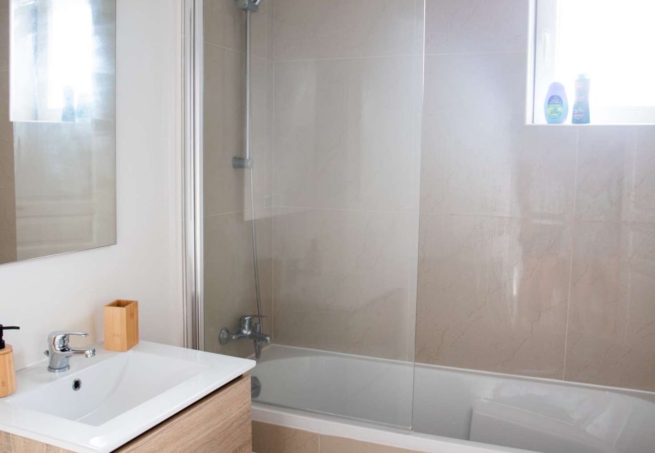 Bathroom and separate toilet