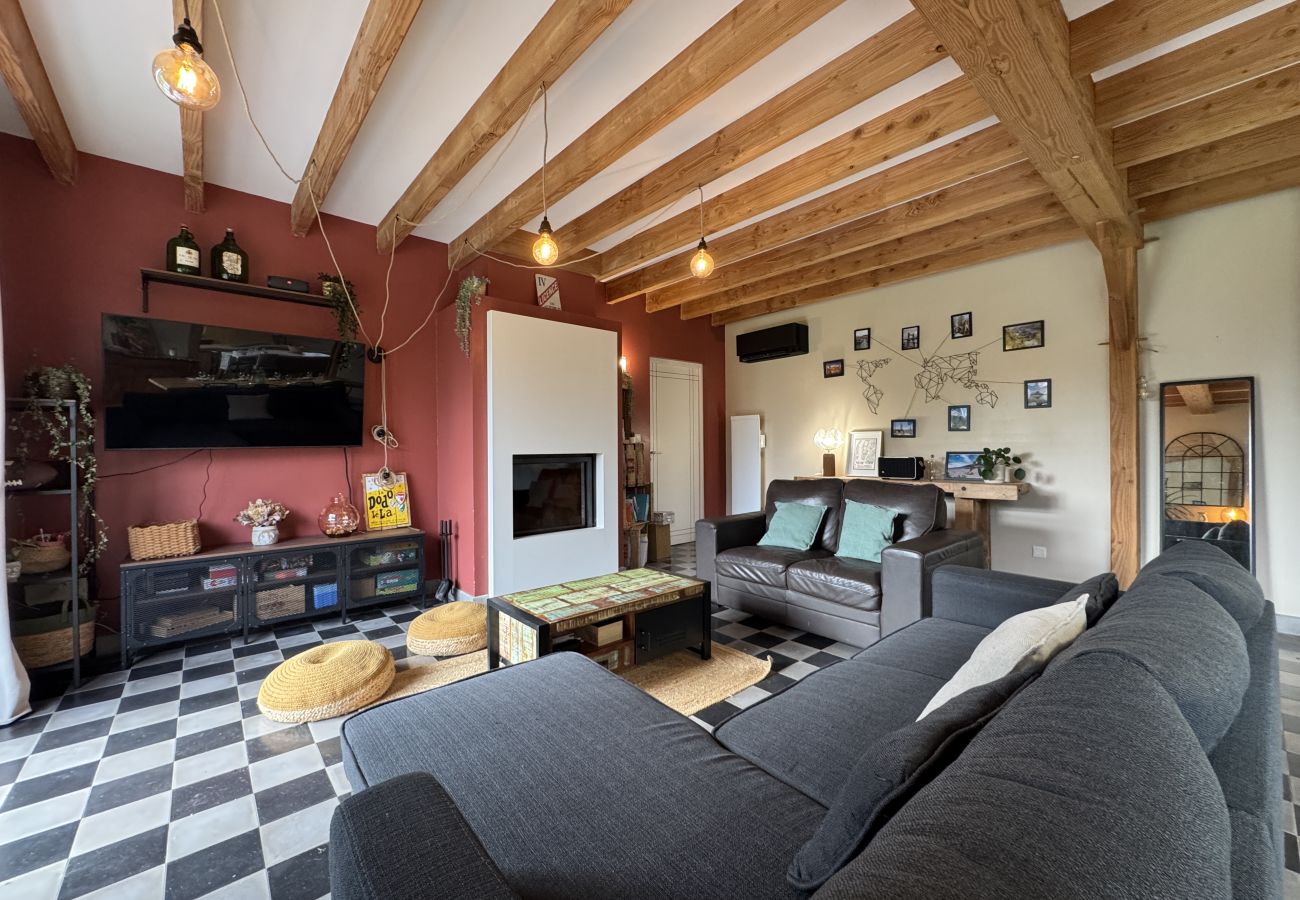 House in La Bazoge - Les Champs de Brice - Campagne - Piscine - 10 pers