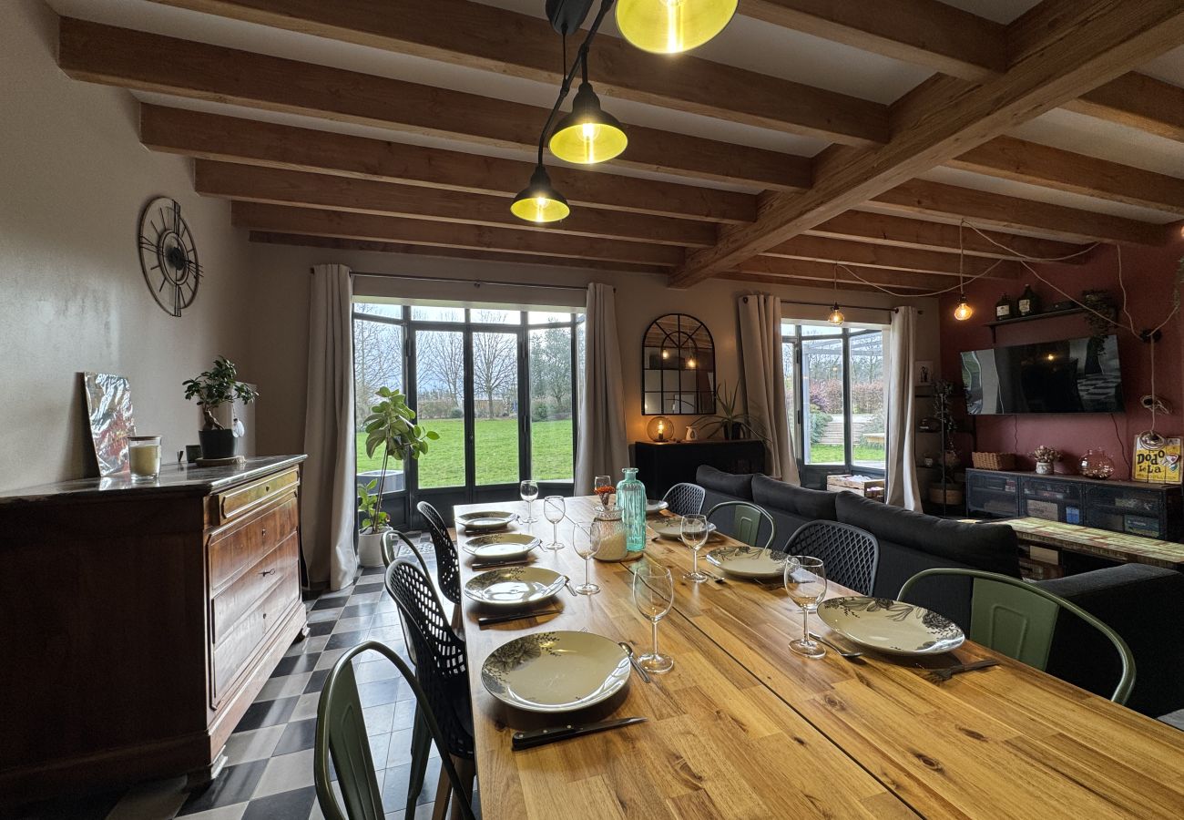 House in La Bazoge - Les Champs de Brice - Campagne - Piscine - 10 pers
