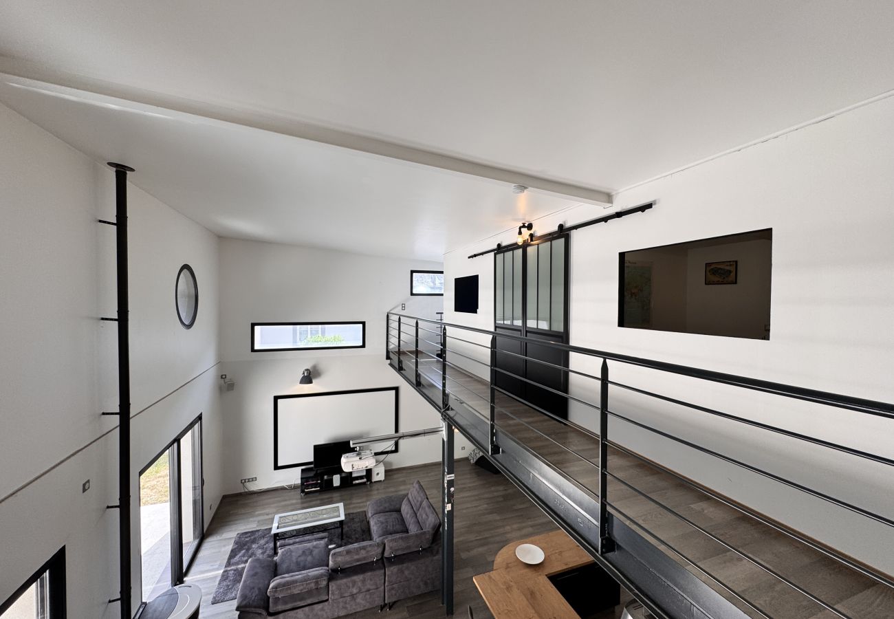 Loft de estilo industrial.