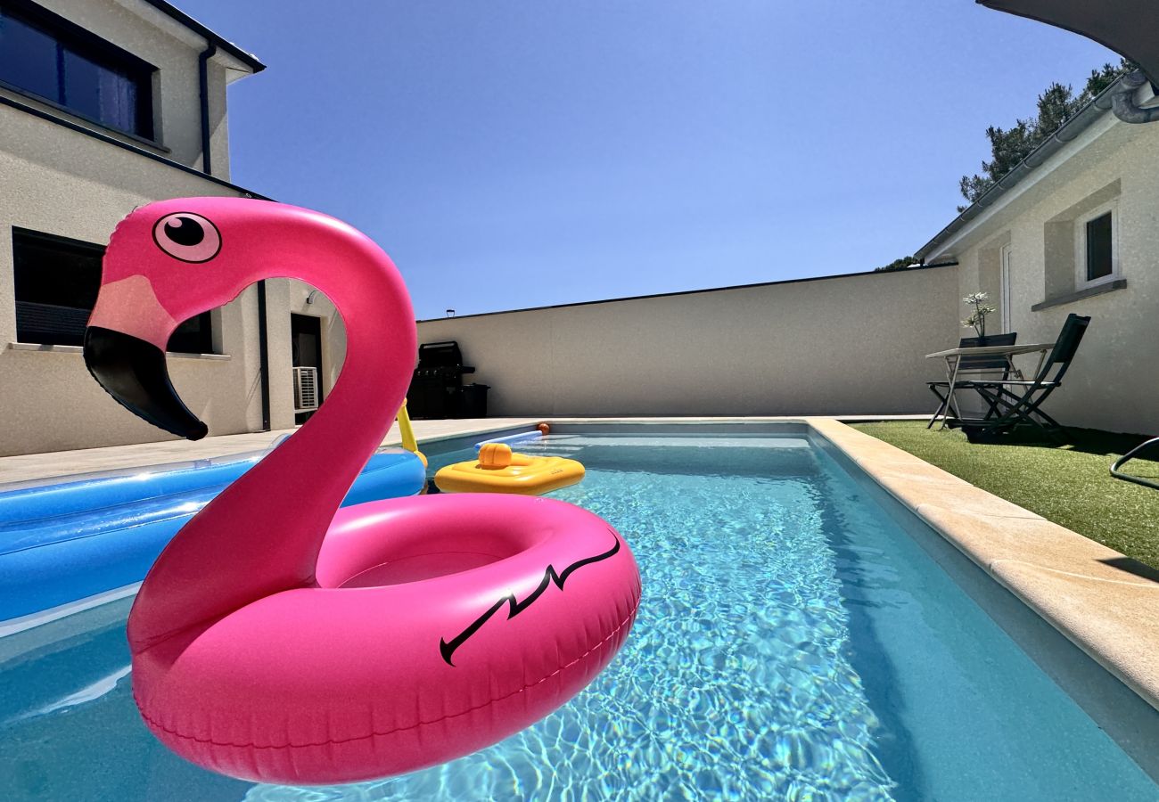 Casa en Le Mans - La Bella Rosa - Direct circuit - Piscine - Clim