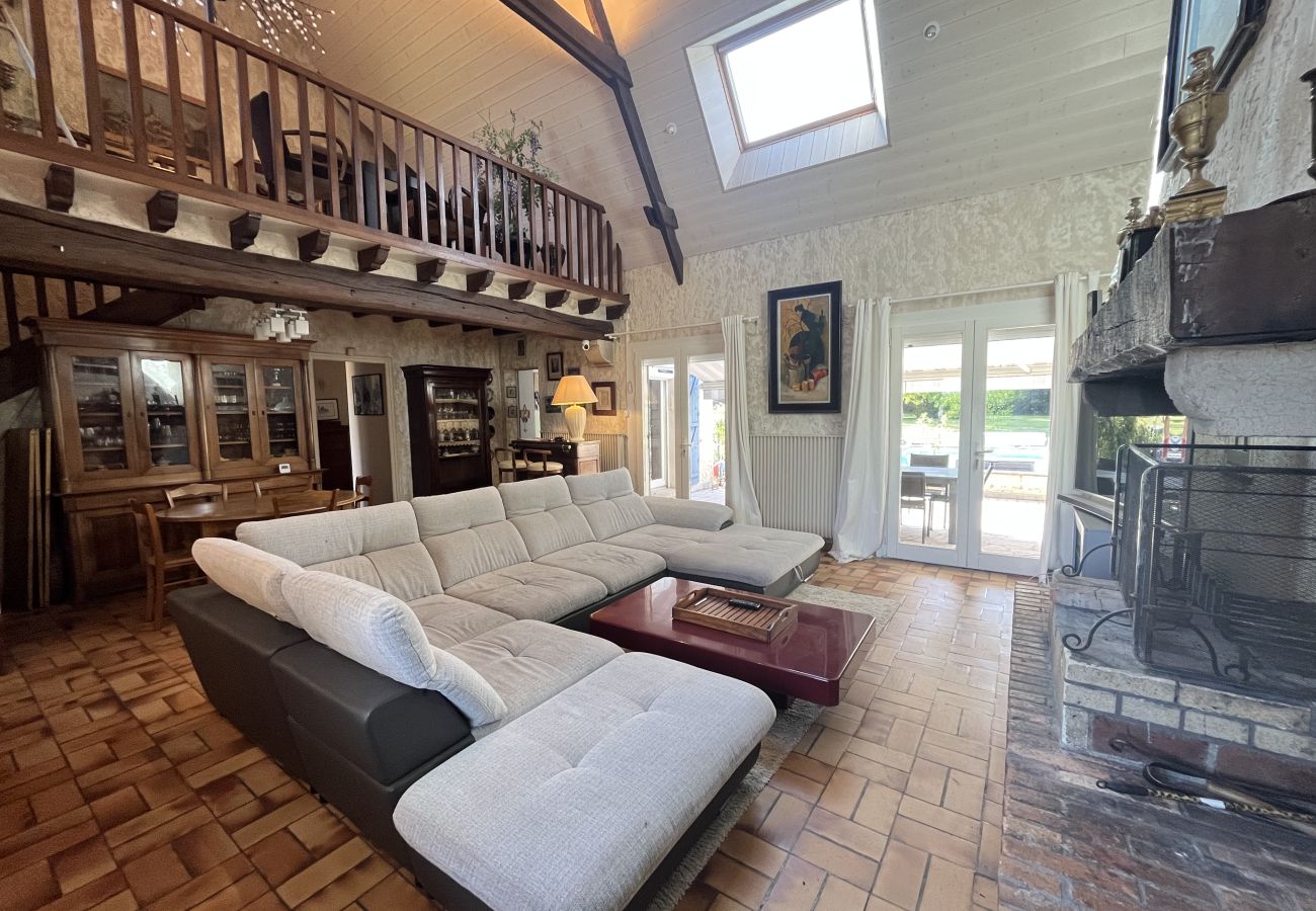 Villa en Roézé-sur-Sarthe - Le Pré de la Mare - Maison familiale avec piscine