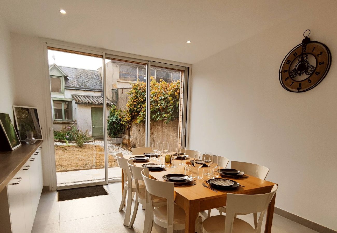 Salle à manger, 8 personnes, terrasse