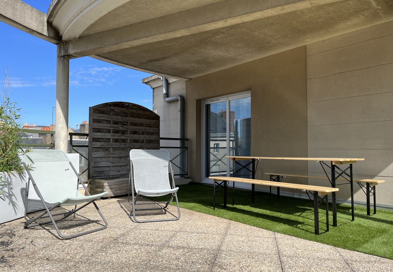 Terrasse, espace repas 