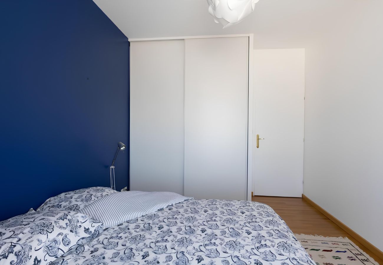 Chambre, lit, dressing