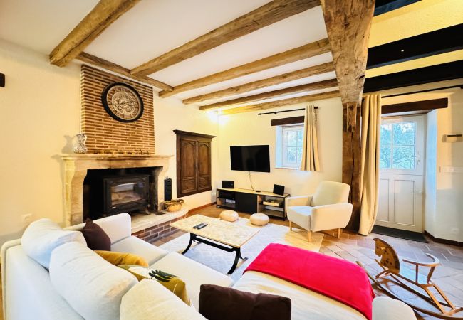 Maison à Thorigné-sur-Dué - Le Grand Bricoin - Campagne - Parking -  12 pers Maison à Thorigné-sur-Dué - Le Grand Bricoin - Campagne - Parking -  12 pers