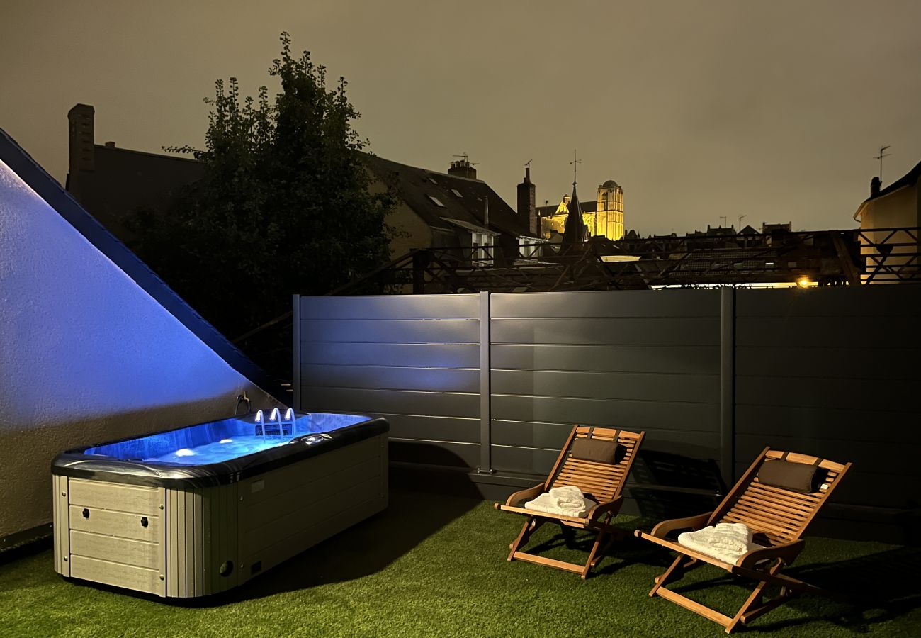 Studio à Le Mans - Une nuit sous les étoiles - Jacuzzi - Vieux Mans -