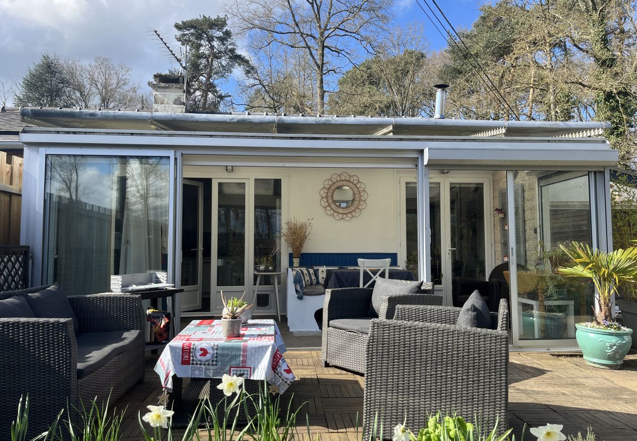 Salon de jardin pour se détendre. 