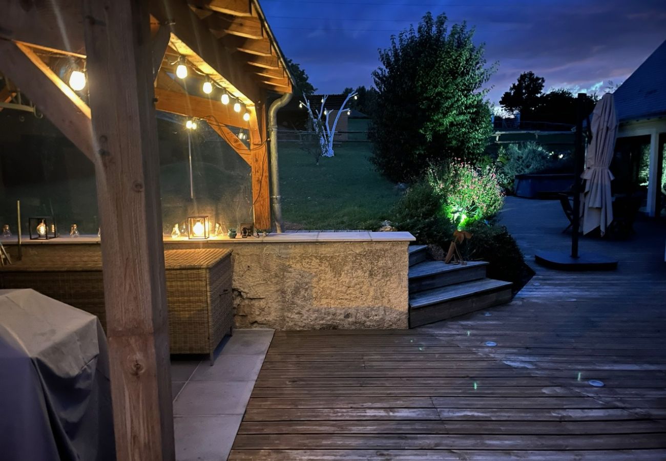Villa à La Chartre-sur-le-Loir - La Fontaine - Détente -Piscine Jacuzzi -12P