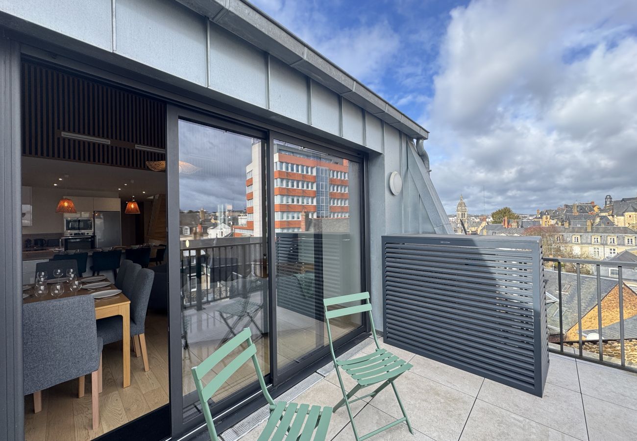 Appartement à Le Mans - Le Corner - Hyper Centre - Terrasse - 8 pers