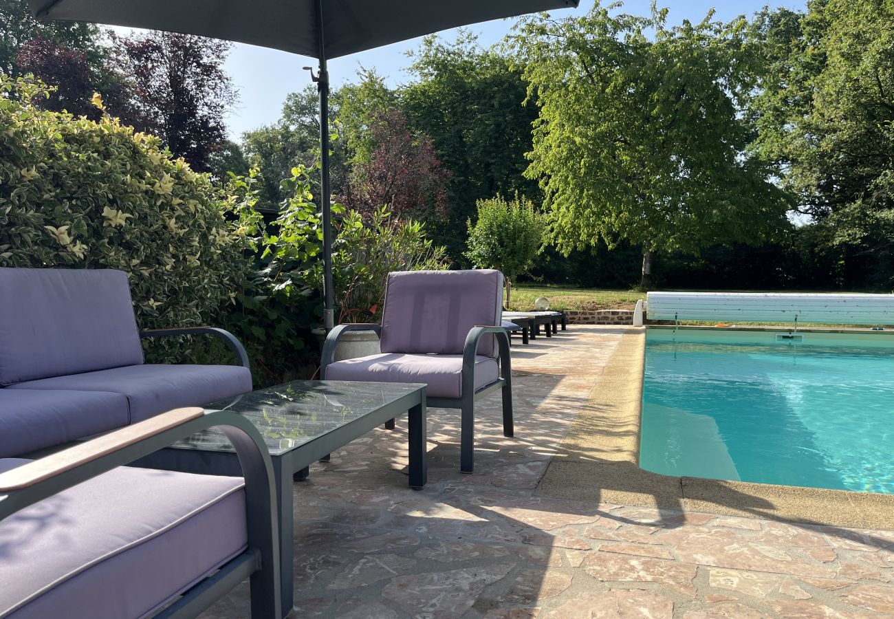 Villa à Roézé-sur-Sarthe - Le Pré de la Mare - Maison familiale avec piscine