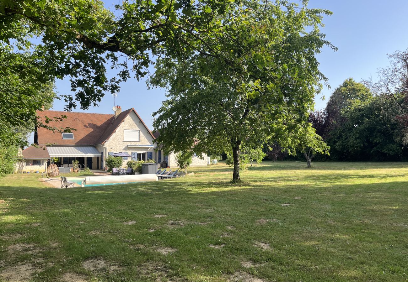 Villa à Roézé-sur-Sarthe - Le Pré de la Mare - Maison familiale avec piscine
