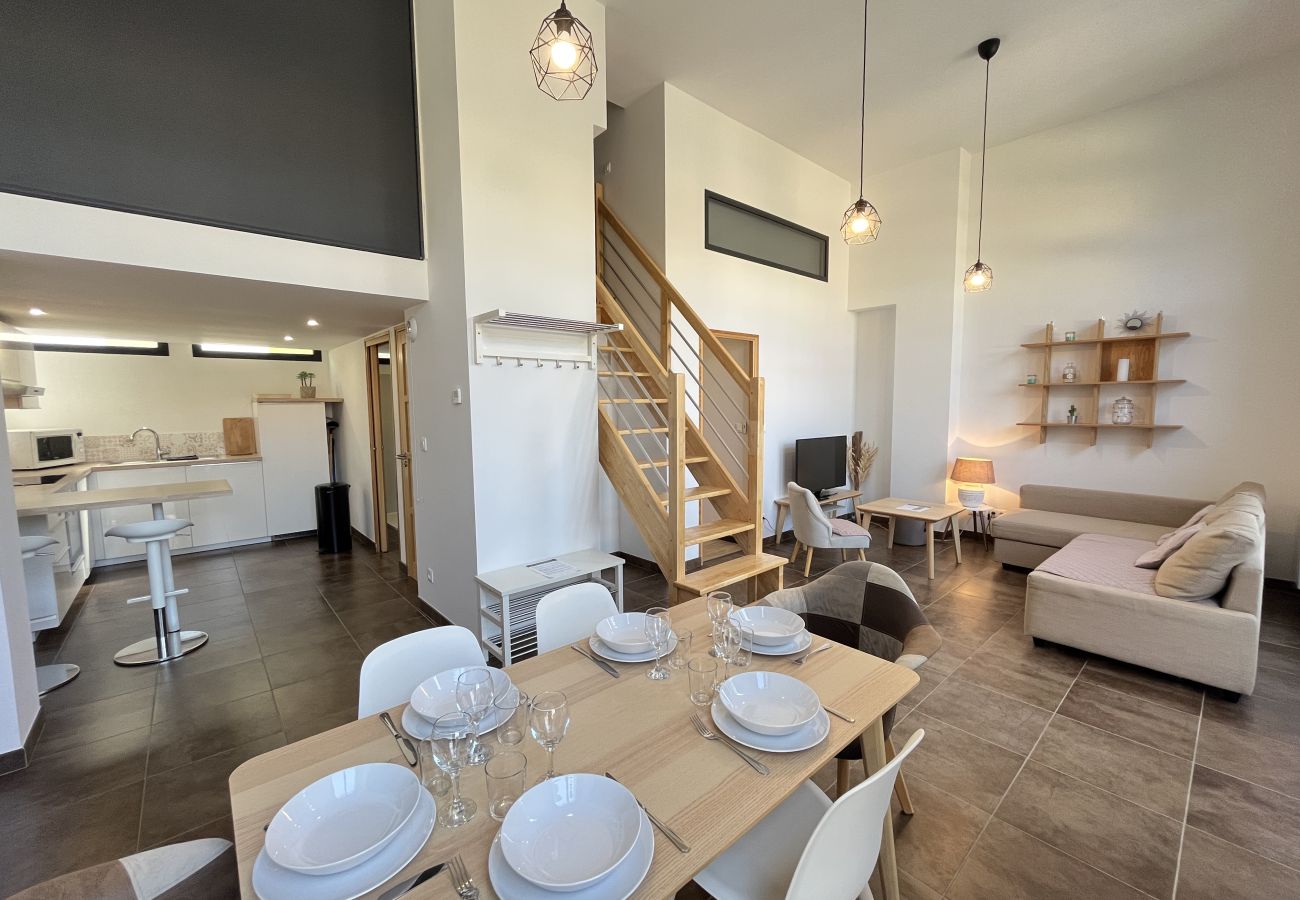 Appartement à Le Mans - L'Arbre - apt 1 - 6 pers - parking sur réservation